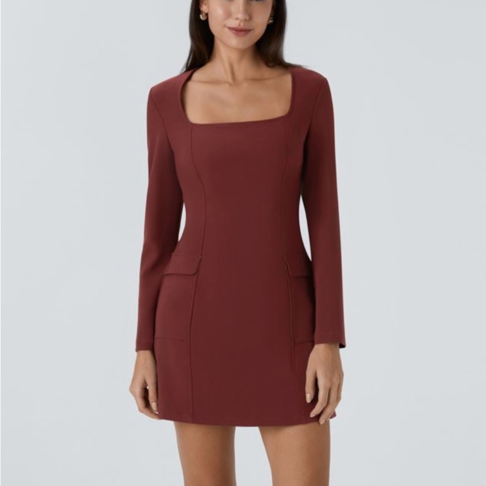 Halara long sleeves mini dress